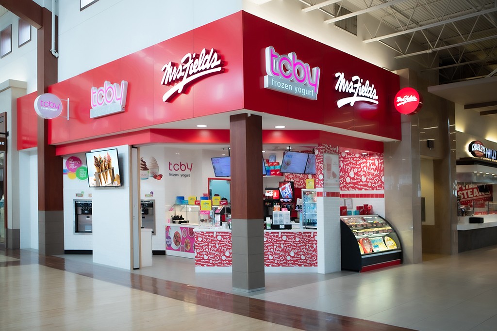 Mrs. Fields TCBY Franchise Store Front